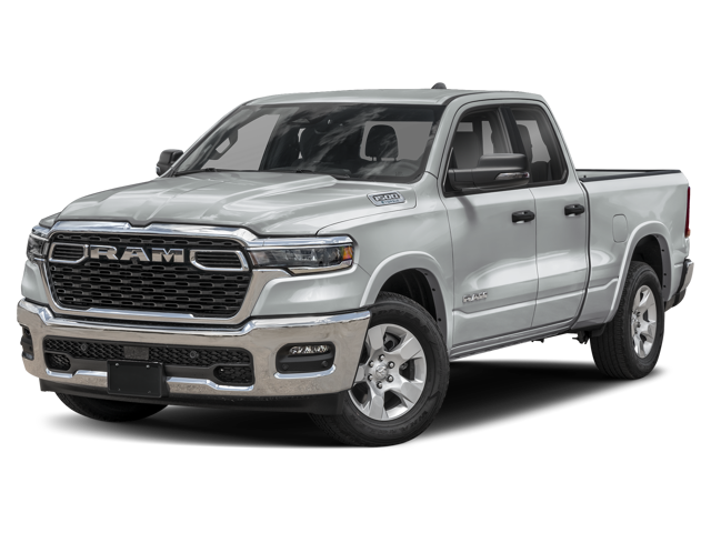 a silver 2025 ram 1500
