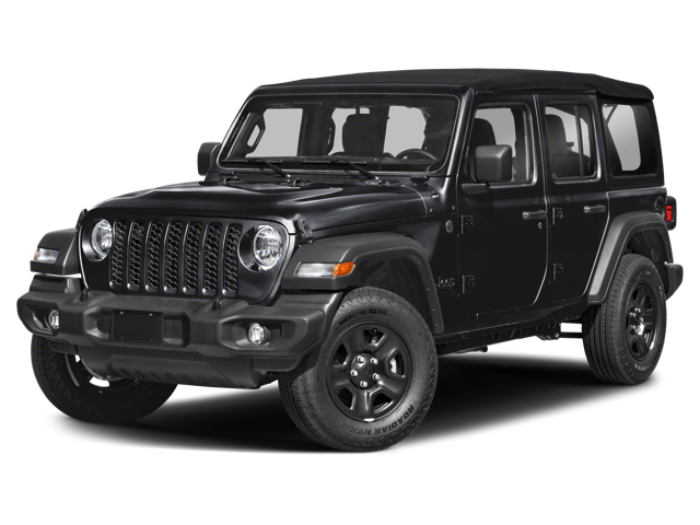 The jeep wrangler sahara trim.