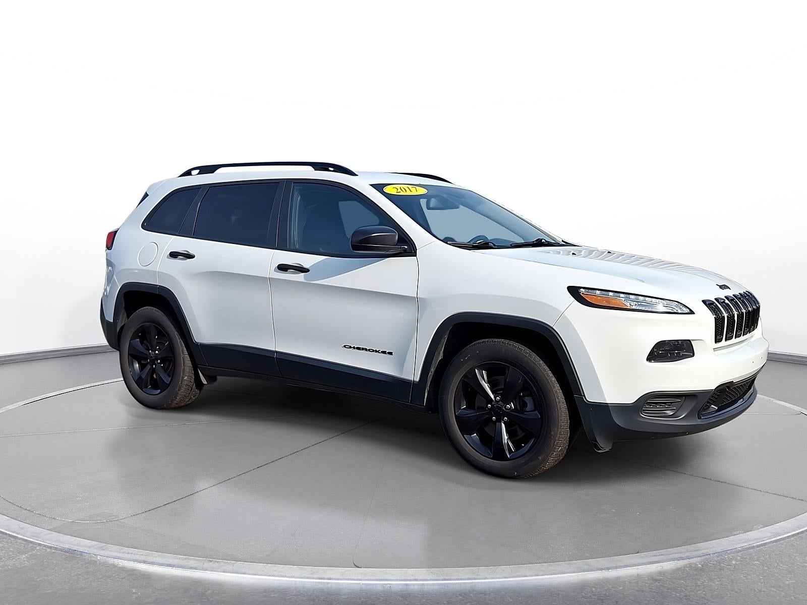 Used 2017 Jeep Cherokee Sport Altitude with VIN 1C4PJMAB4HW658027 for sale in Eaton, OH