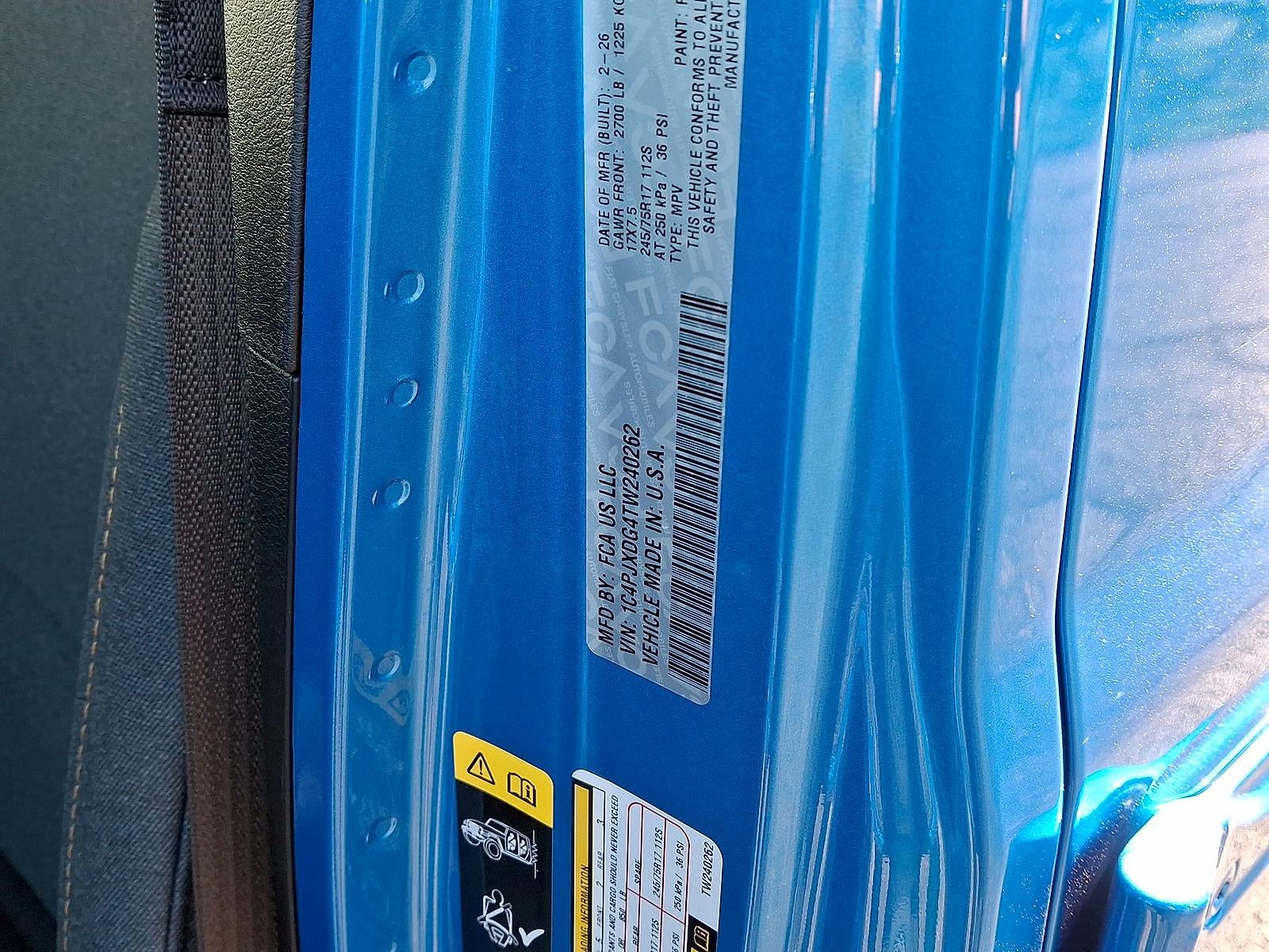 2026 Jeep Wrangler WRANGLER 4-DOOR SPORT S