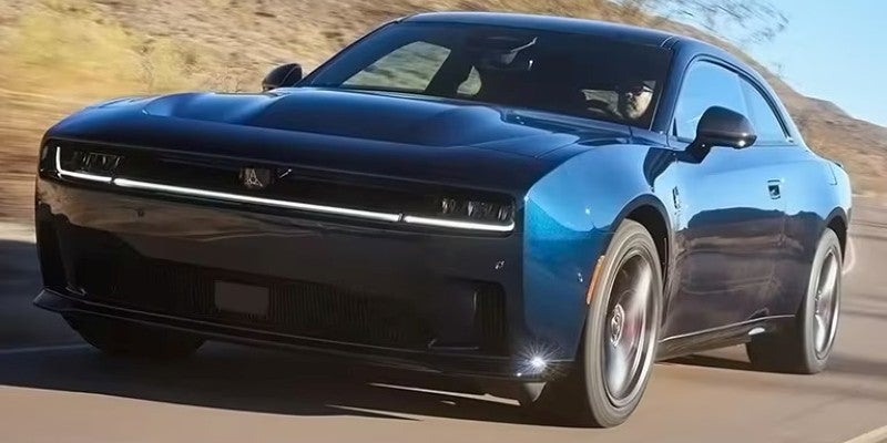 2025 Dodge Charger driving on road