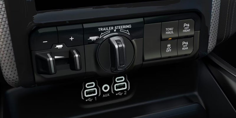trailer hitch technology on a ram 3500