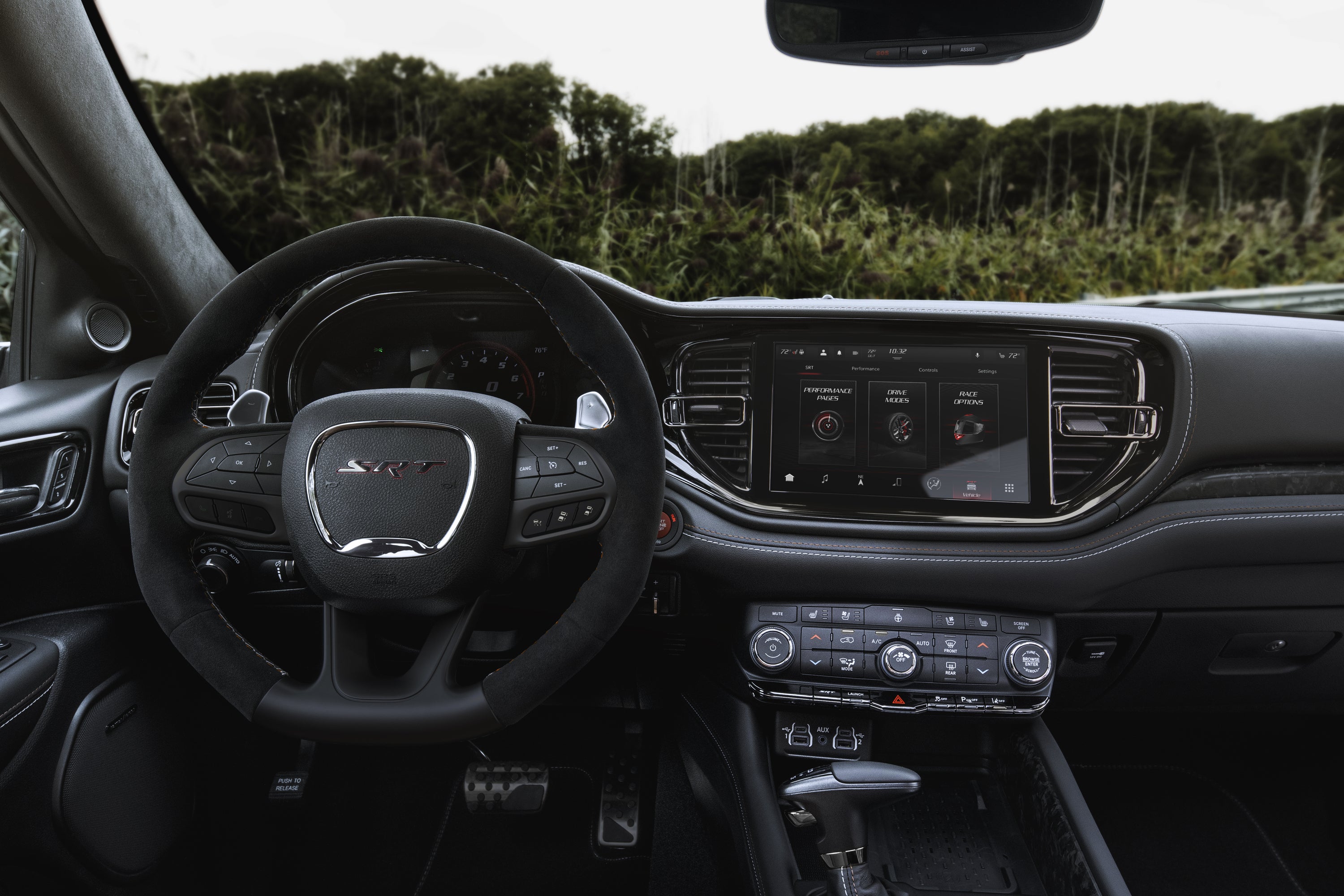 dodge durango driver's view of the advanced technology