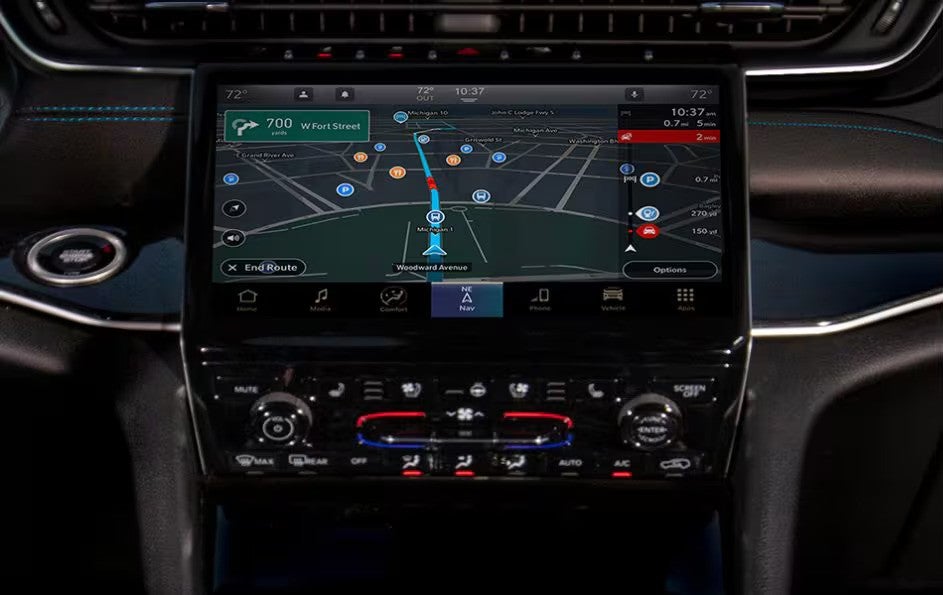 advanced technology on a jeep grand cherokee