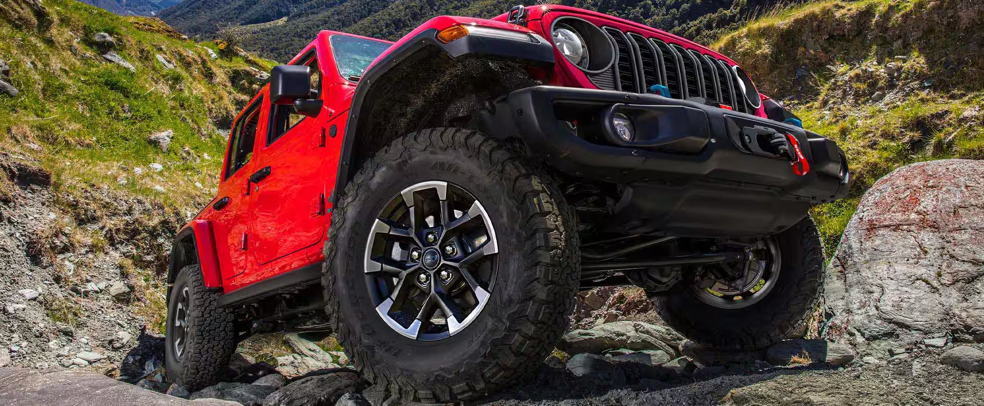 2025 red jeep wrangler
